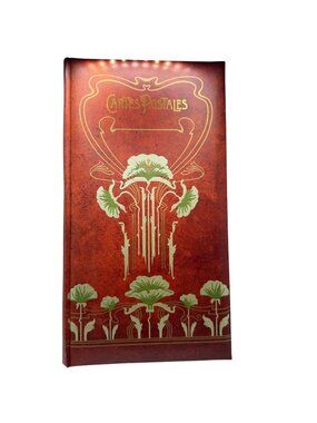 Cartes Postales Art Nouveau Postcard Album By Chronicle Books 1997 Vintage